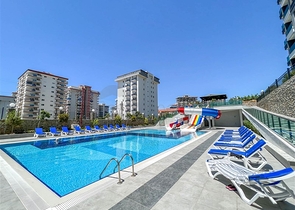 شقة مريحة مع إطلالة بانورامية     