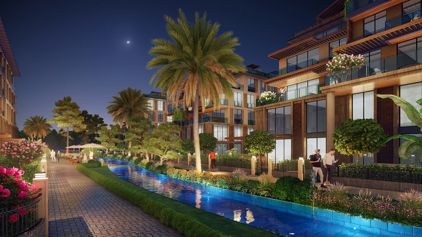 مشروع مفهوم عائلي فريد بالقرب من غابة بلغراد 