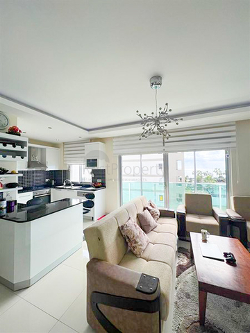 شقة مفروشة 1 + 1 مطلة على البحر في منطقة كستيل