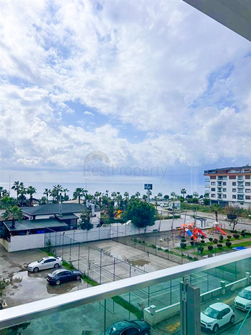 شقة مفروشة 1 + 1 مطلة على البحر في منطقة كستيل