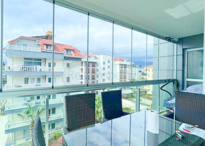 شقة مفروشة 1 + 1 مطلة على البحر في منطقة كستيل