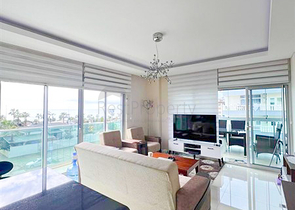 شقة مفروشة 1 + 1 مطلة على البحر في منطقة كستيل