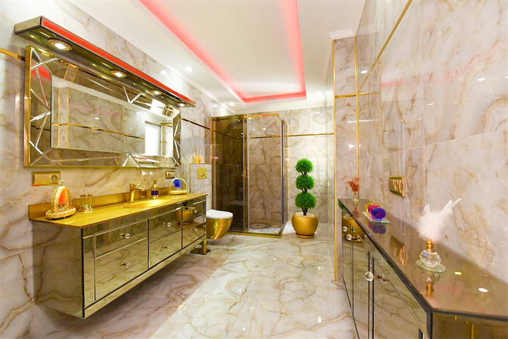 شقة 2 + 1 مع إطلالة بانورامية على البحر