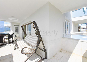 شقة 2 + 1 مع إطلالة بانورامية على البحر