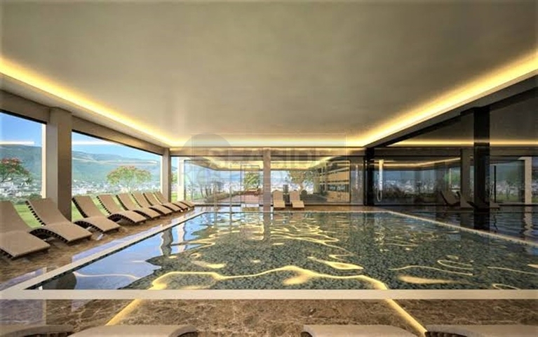 شقة فاخرة 1 + 1 في منطقة أوبا  