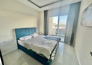 شقة فاخرة 1 + 1 في منطقة أوبا  