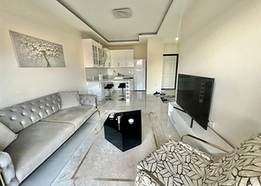 شقة فاخرة 1 + 1 في منطقة أوبا  