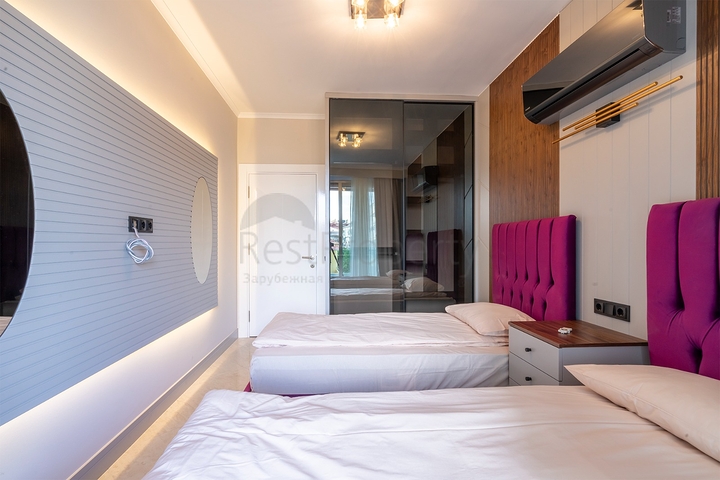 شقة 2 + 1 في منطقة أوبا 