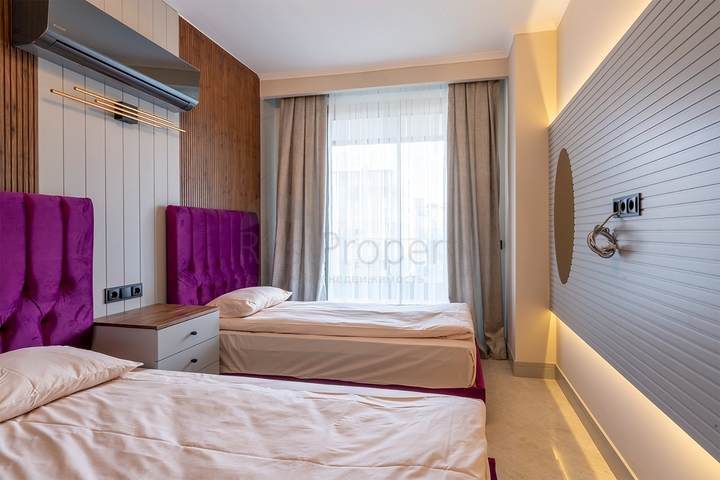 شقة 2 + 1 في منطقة أوبا 