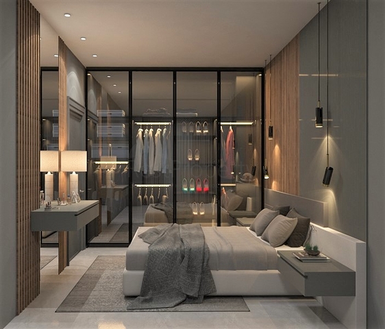 شقة 1+1 على جانب شاطئ كليوباترا الشهير