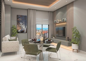 شقة 1+1 على جانب شاطئ كليوباترا الشهير