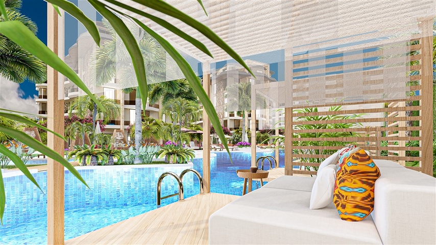 شقق فاخرة في المجمع