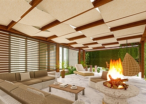 شقق فاخرة في المجمع