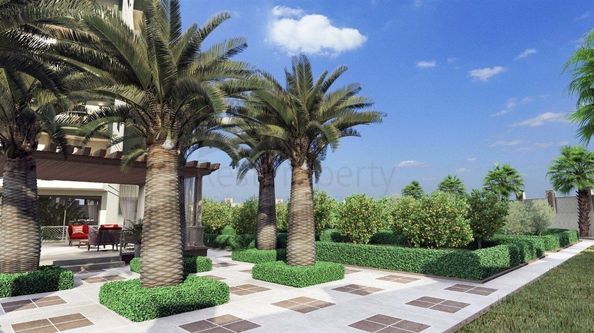 شقة 1+1 في مجمع جديد في حي دميرتاش