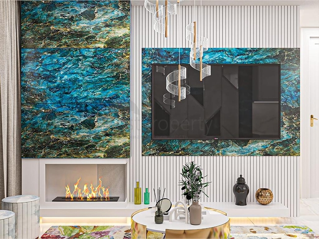 شقة 1+1 في مجمع جديد في حي دميرتاش