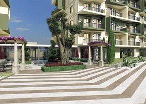 شقة 1+1 في مجمع جديد في حي دميرتاش