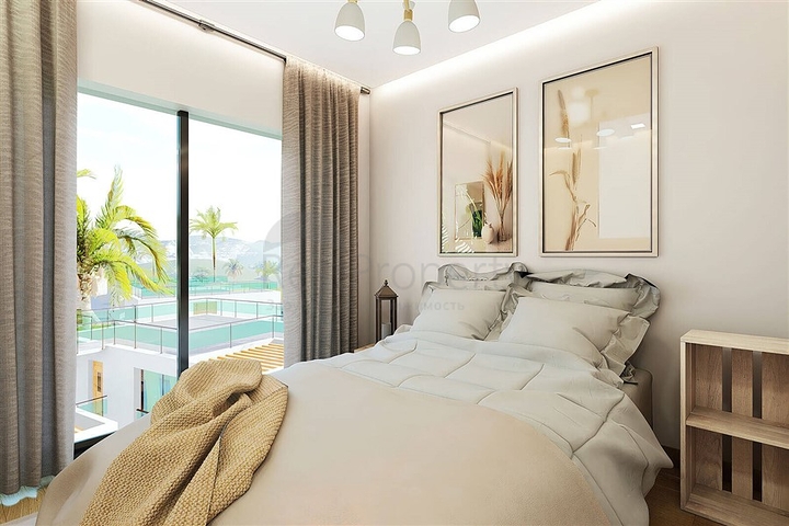 شقق على البحر في مجمع من الدرجة الممتازة 