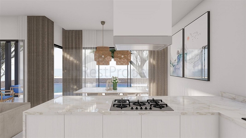 مجمع فيلا مطلة على البحر في منطقة غيرني