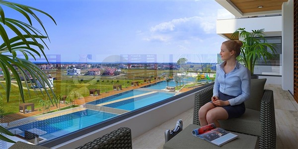 بنتهاوس 200 متر من البحر في شمال قبرص