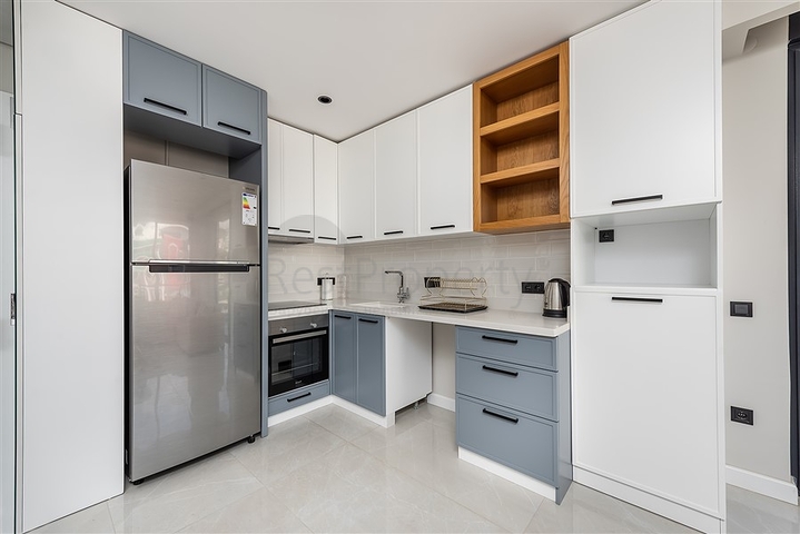 شقة 1+1 في مجمع جديد مع بنية تحتية في منطقة أوبا 