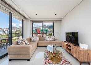 شقة 1+1 في مجمع جديد مع بنية تحتية في منطقة أوبا 