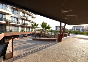 شقة 1+1 في مجمع جديد مع بنية تحتية في منطقة أوبا 