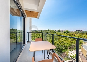 شقة 1+1 في مجمع جديد مع بنية تحتية في منطقة أوبا 