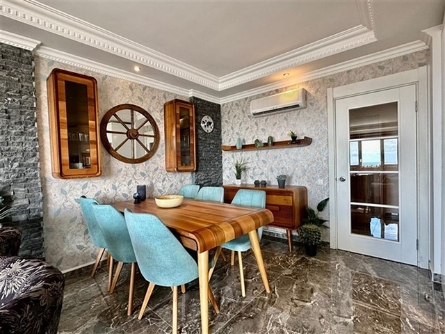 شقة 2+1 مع إطلالة جميلة على البحر