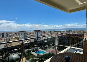 شقة 2+1 مع إطلالة جميلة على البحر