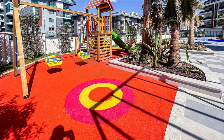 شقة 2 + 1 في منطقة أوبا