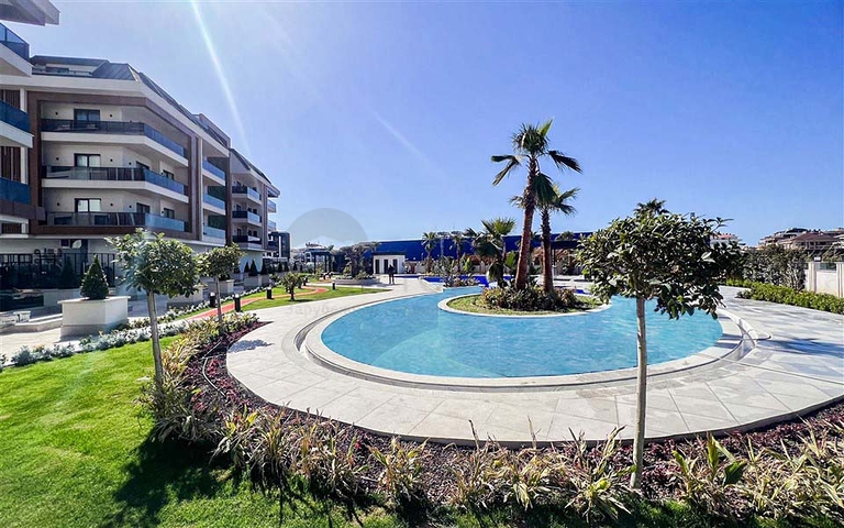 شقة 2 + 1 في منطقة أوبا