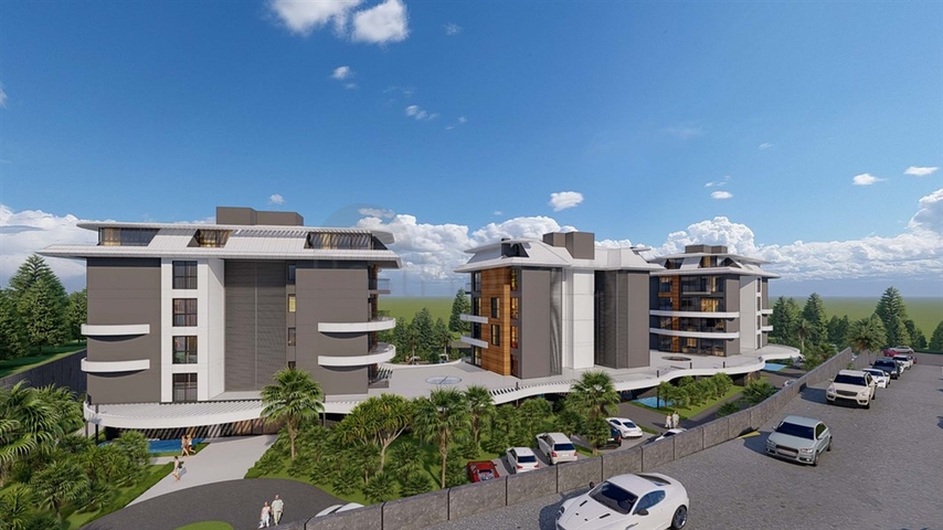 1 + 1 في مجمع من نوع الفندق قيد الإنشاء 