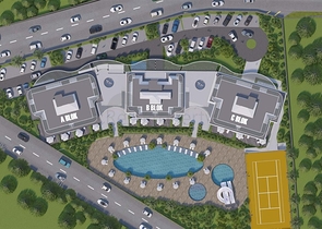 1 + 1 في مجمع من نوع الفندق قيد الإنشاء 