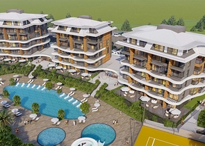 1 + 1 في مجمع من نوع الفندق قيد الإنشاء 