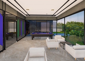 1 + 1 في مجمع من نوع الفندق قيد الإنشاء 