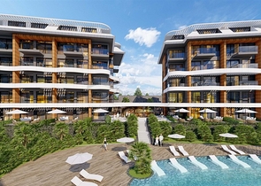 1 + 1 في مجمع من نوع الفندق قيد الإنشاء 