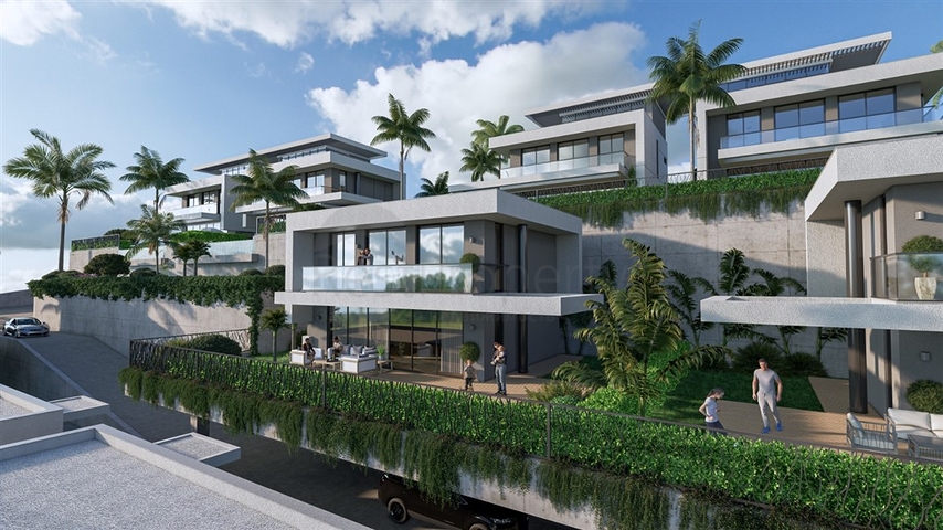 فيلا 3+1 مع مسبح خاص في منطقة كارجيجاك