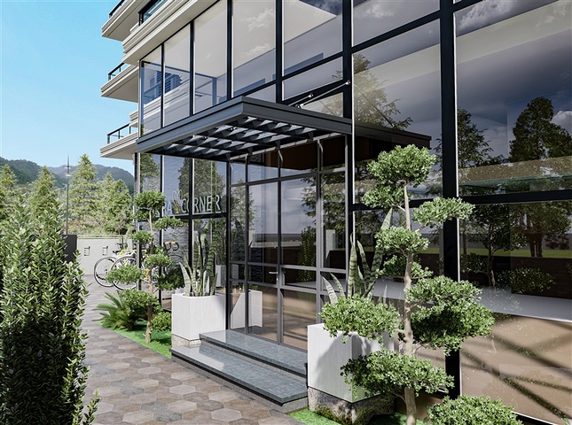 شقة 1+1 في مبنى قيد الإنشاء في منطقة محمودلار شقة 1+1 في مبنى قيد الإنشاء في منطقة محمودلار