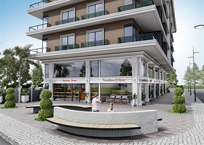 شقة 1+1 في مبنى قيد الإنشاء في منطقة محمودلار شقة 1+1 في مبنى قيد الإنشاء في منطقة محمودلار