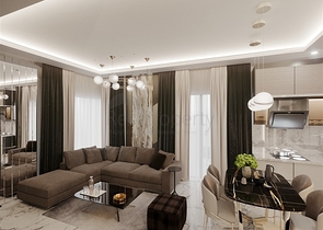 شقة 1+1 في مبنى قيد الإنشاء في منطقة محمودلار شقة 1+1 في مبنى قيد الإنشاء في منطقة محمودلار