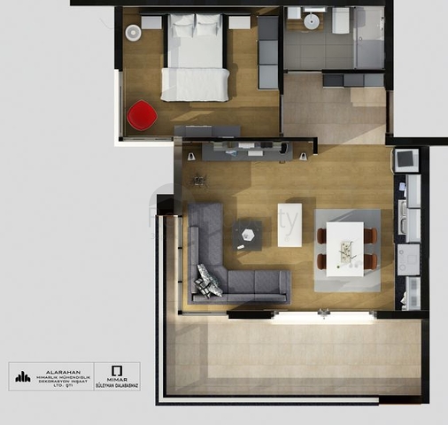 شقق بتصاميم مختلفة ضمن مجمع حديث في افسلار 