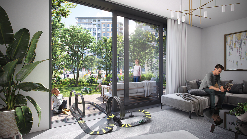 مشروع مفهوم عائلي في وسط مدينة اسطنبول التاريخية