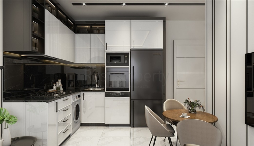 شقة 1+1 في مجمع سكني جديد في وسط ألانيا شقة 1+1 في مجمع سكني جديد في وسط ألانيا