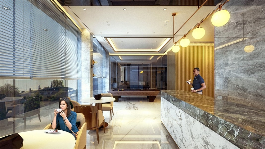 شقة 1+1 في مجمع سكني جديد في وسط ألانيا شقة 1+1 في مجمع سكني جديد في وسط ألانيا