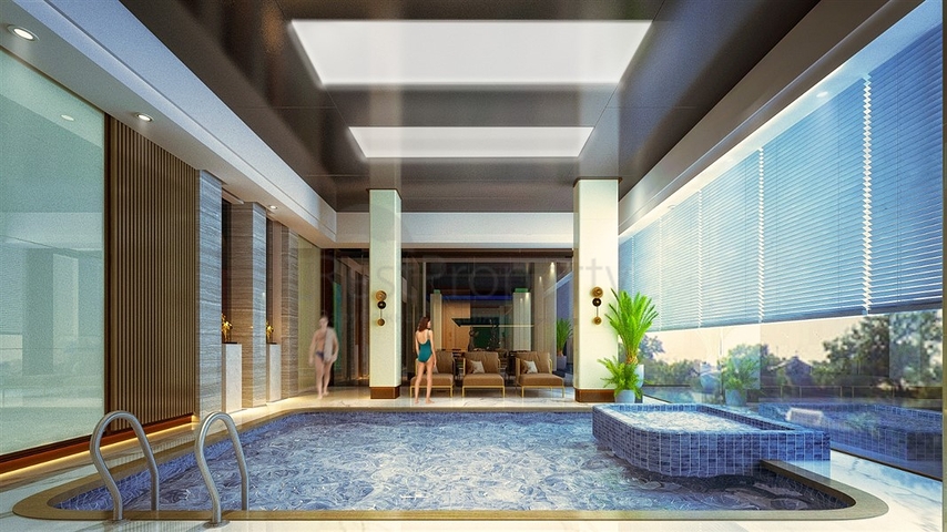 شقة 1+1 في مجمع سكني جديد في وسط ألانيا شقة 1+1 في مجمع سكني جديد في وسط ألانيا