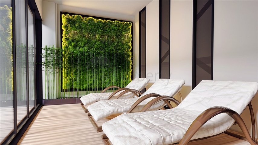 شقة 1+1 في مجمع سكني جديد في وسط ألانيا شقة 1+1 في مجمع سكني جديد في وسط ألانيا