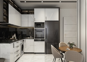 شقة 1+1 في مجمع سكني جديد في وسط ألانيا شقة 1+1 في مجمع سكني جديد في وسط ألانيا