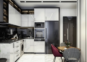 شقة 1+1 في مجمع سكني جديد في وسط ألانيا شقة 1+1 في مجمع سكني جديد في وسط ألانيا