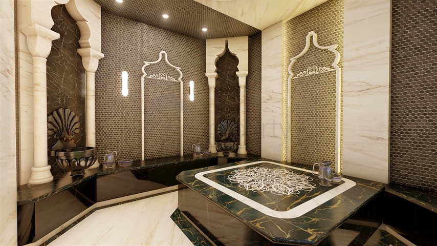 شقة 1+1 في وسط ألانيا على مسافة 200 متر من البحر شقة 1+1 في وسط ألانيا على مسافة 200 متر من البحر