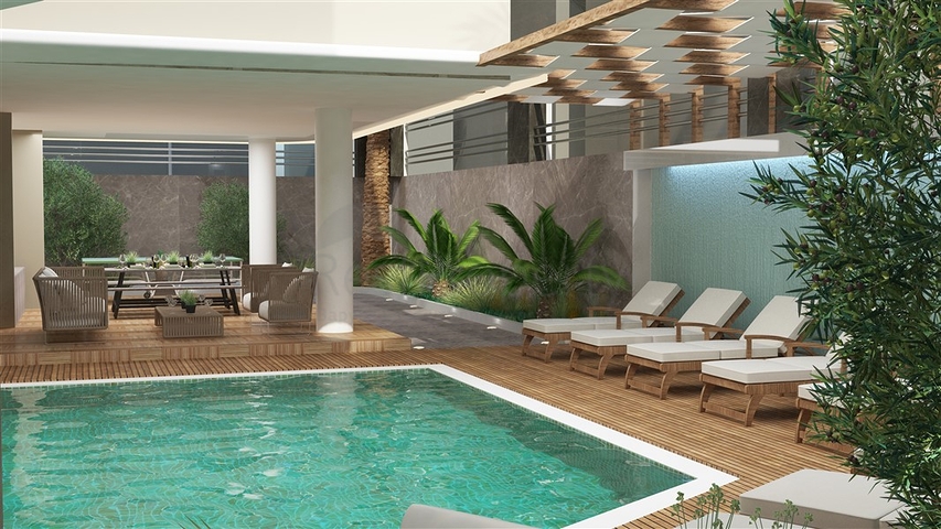 شقة 1+1 في وسط ألانيا على مسافة 200 متر من البحر شقة 1+1 في وسط ألانيا على مسافة 200 متر من البحر